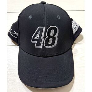 NASCAR‎ Adult Number 48 Jimmie Johnson Performance mens black hat Size large